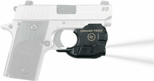 Crimson Trace Ltg776 Lightguard White Led 100 Lumens Sig P238/p938 1/3n (2) Battery Black Polymer